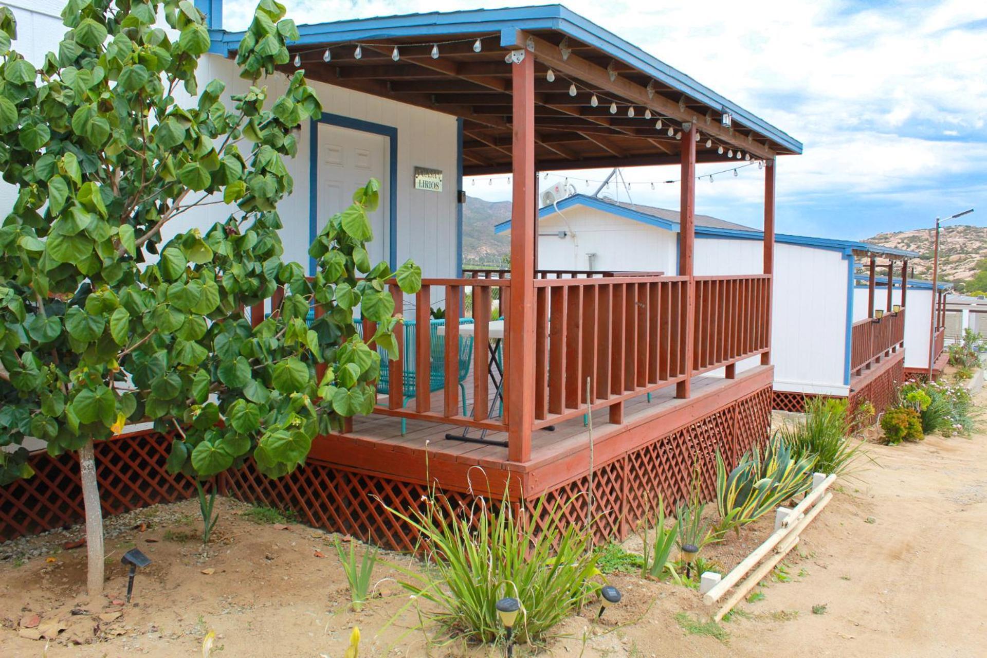 Lirios Tiny House En Valle De Guadalupe Bagian luar foto