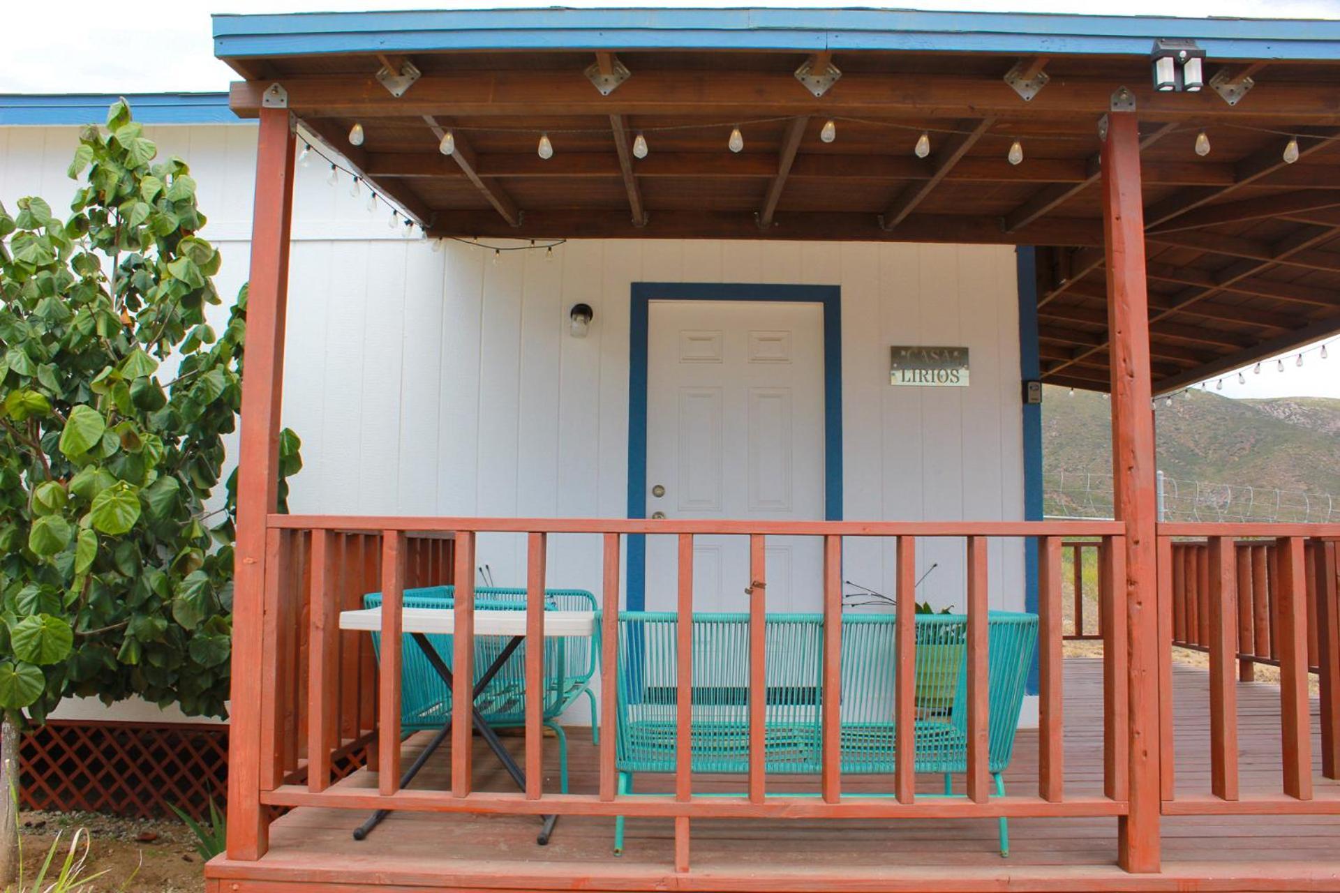 Lirios Tiny House En Valle De Guadalupe Bagian luar foto