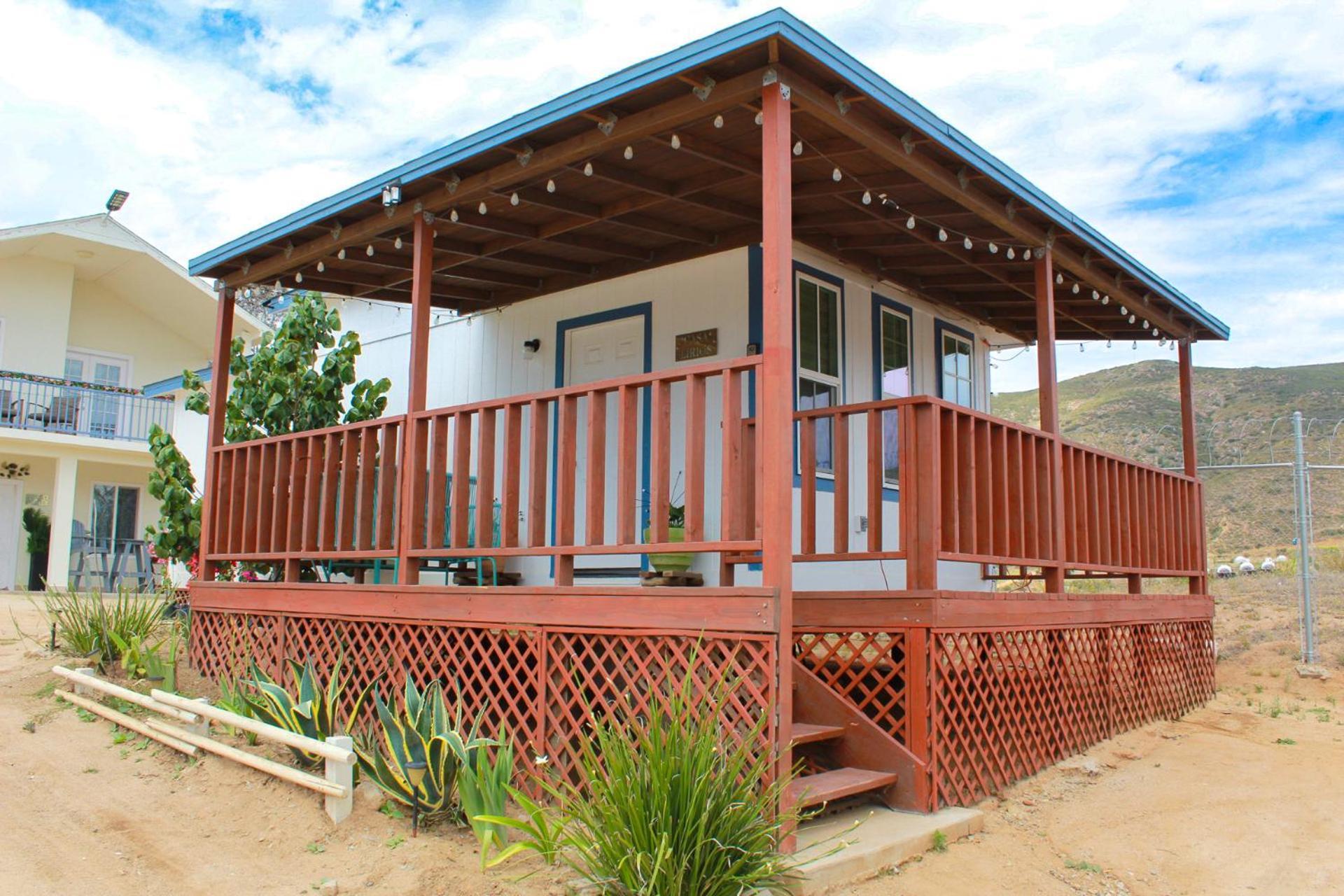 Lirios Tiny House En Valle De Guadalupe Bagian luar foto